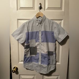Yunya Watanabe (CDG) button down shirt patch work